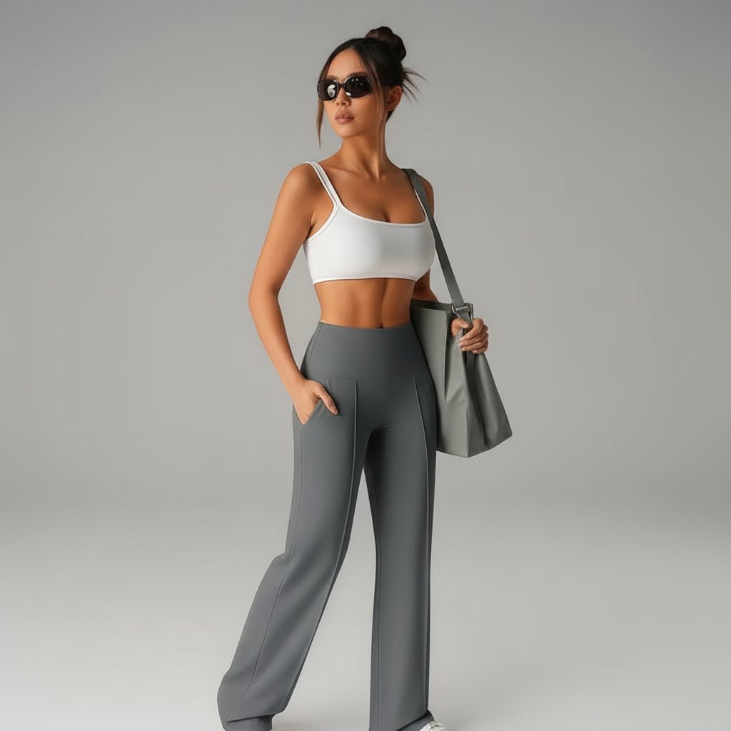 Comfy High Waist Loose Fit Women's Pants Multiple Colors