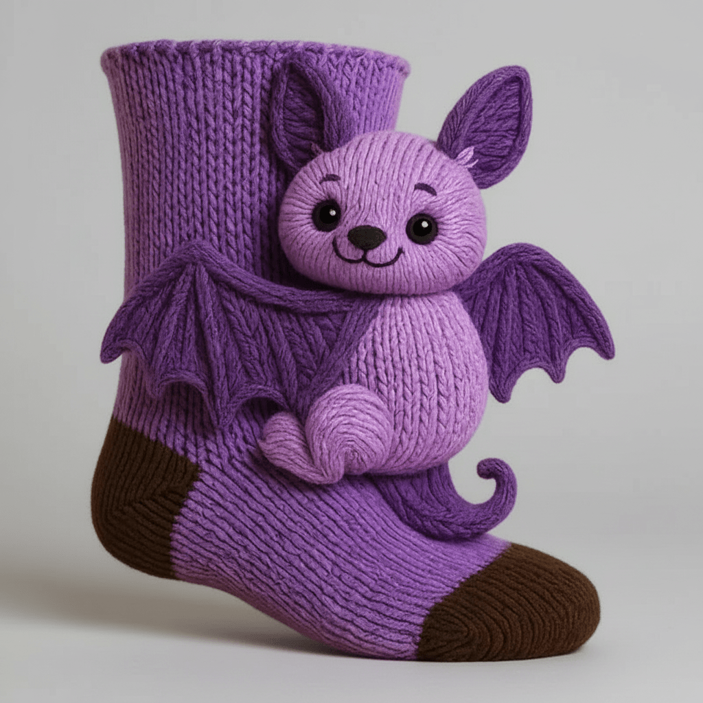 Warm Fuzzy Animal Slipper Socks