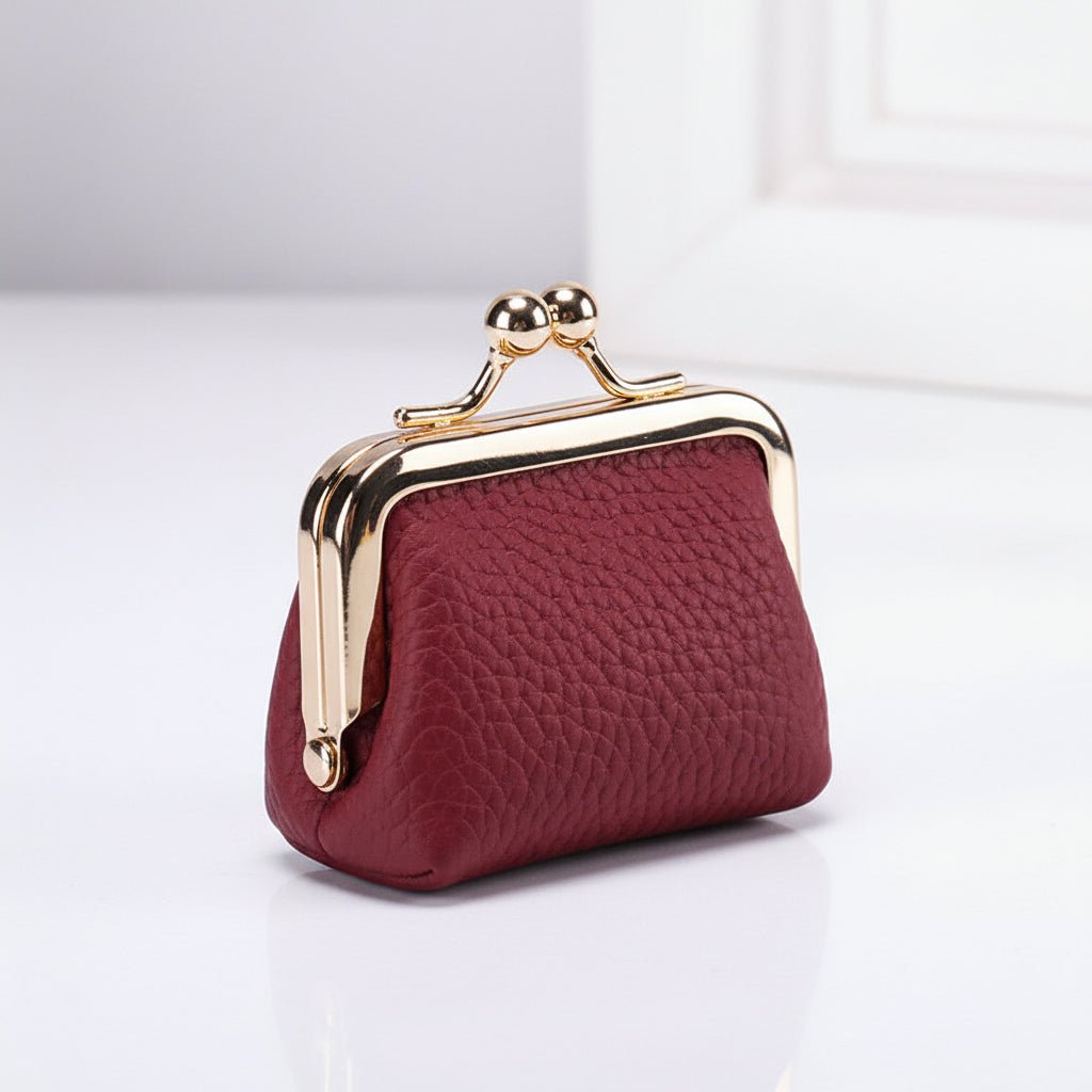 Small Luxury Leather Jewelry Case with Lock