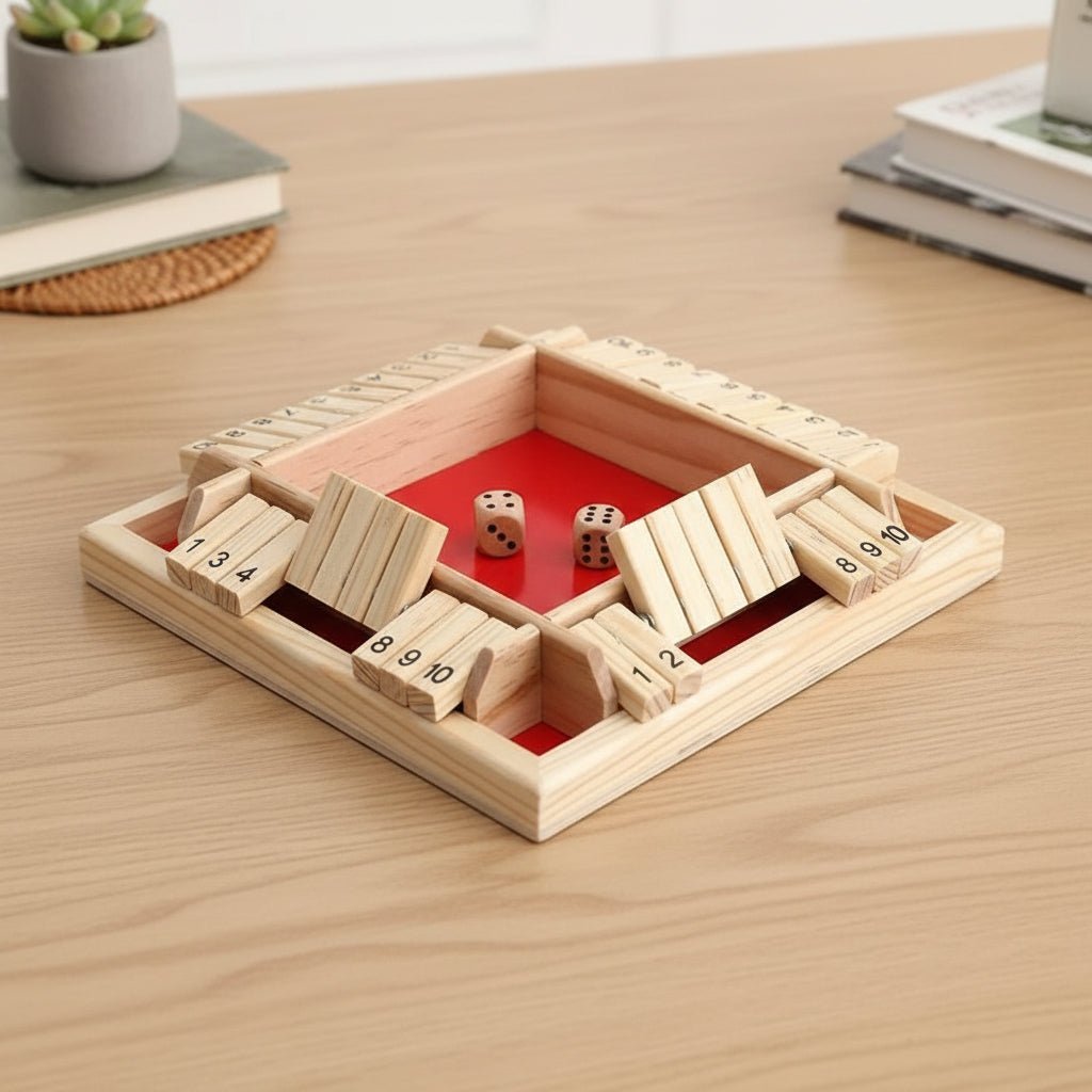 Fun Wooden Educational Dice Game for Kids - SweetyGem
