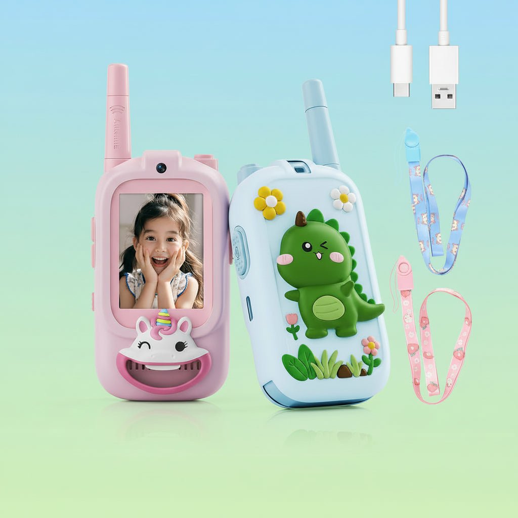 Fun Kids Video Watches Rechargeable 2 Pack