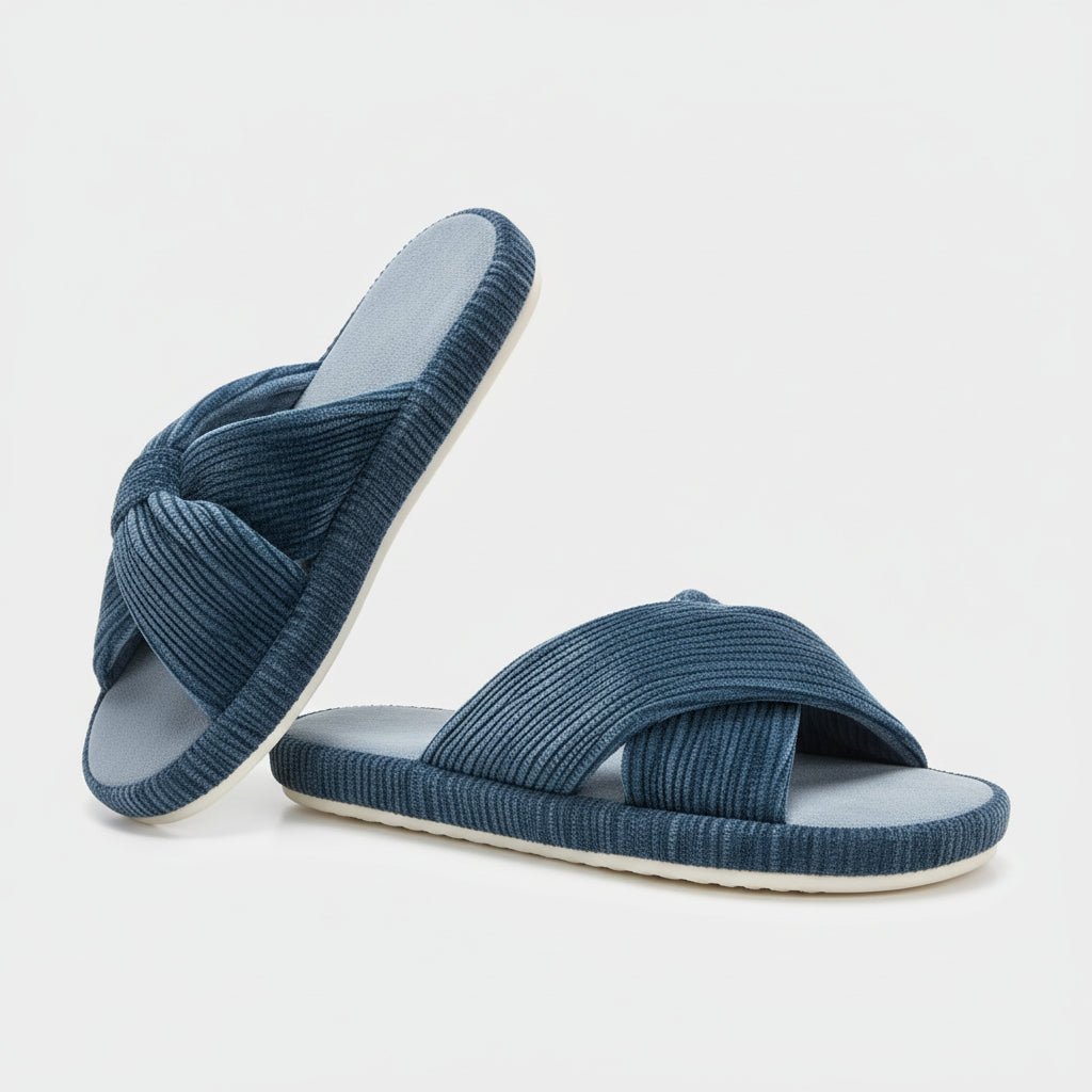 Comfortable Womens Open Toe Foam Slide Sandals