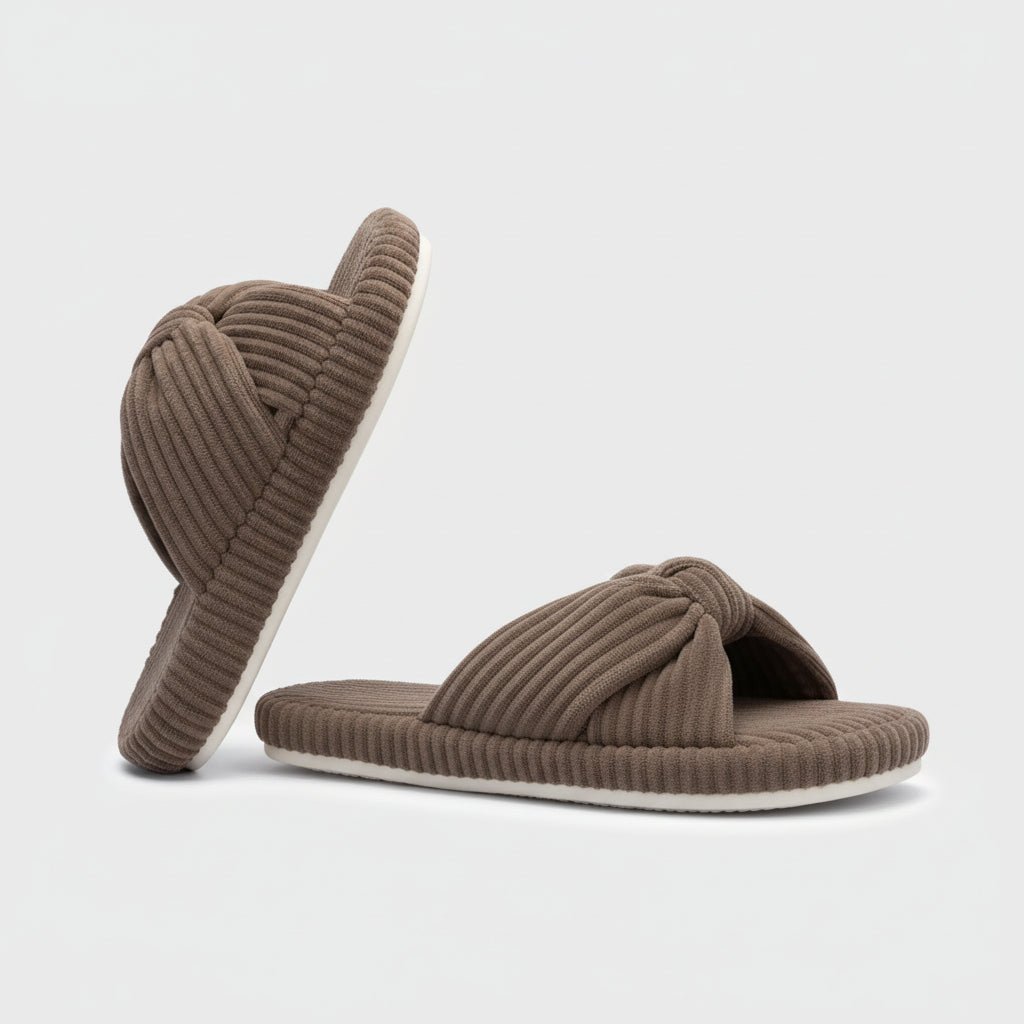 Comfortable Womens Open Toe Foam Slide Sandals