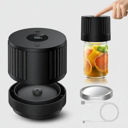 Easy Vacuum Sealer Kit for Regular Mouth Jars