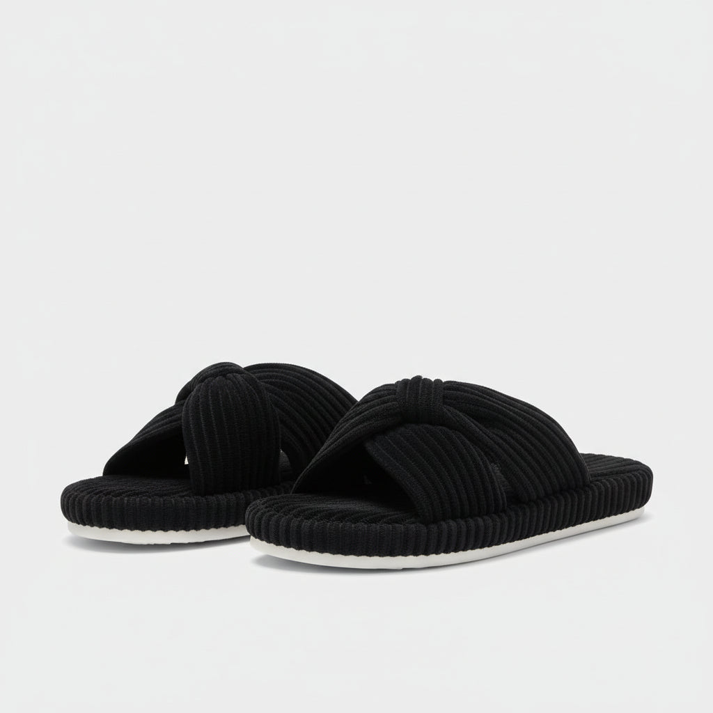 Comfortable Womens Open Toe Foam Slide Sandals