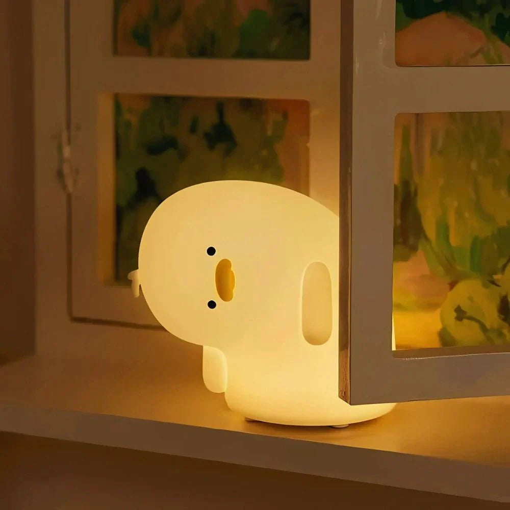 Soft Glow Portable Rechargeable Nightlight Lamp