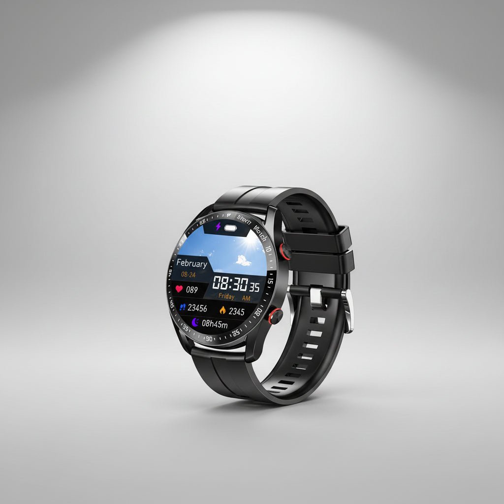 Waterproof Touch Fitness Smartwatch with Bluetooth Calling - SweetyGem