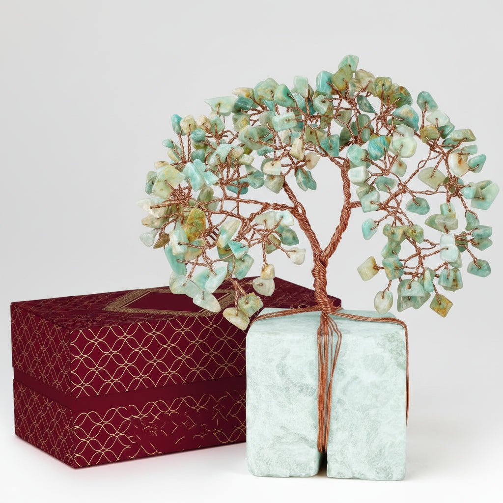 Gemstone Bonsai Tree Chakra Decoration