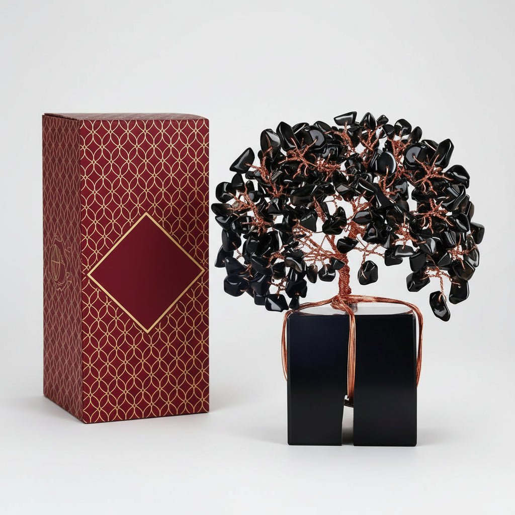 Gemstone Bonsai Tree Chakra Decoration
