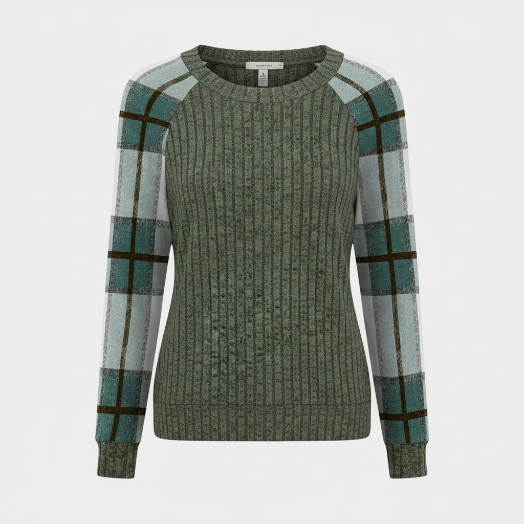 Comfy Multicolor Long Sleeve Shirt for Women