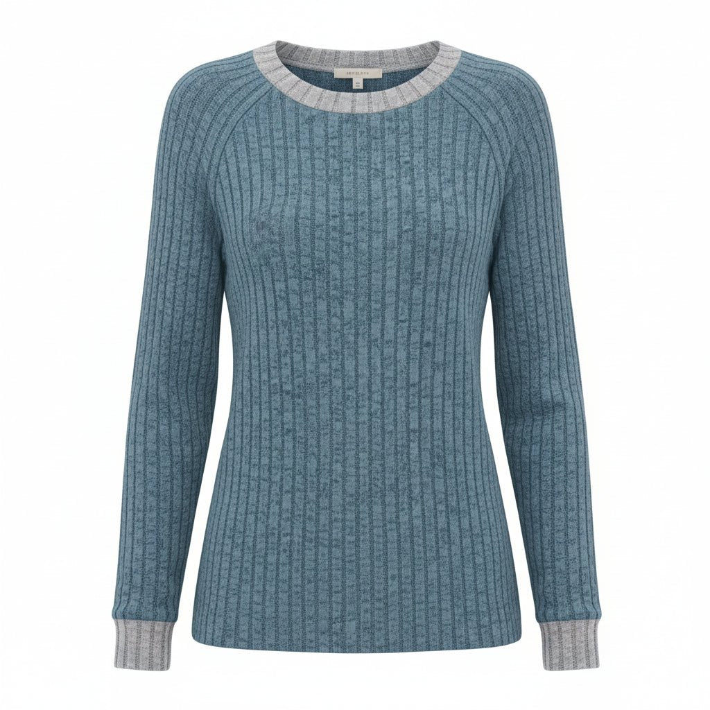 Comfy Multicolor Long Sleeve Shirt for Women