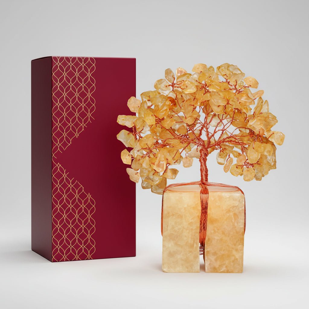 Gemstone Bonsai Tree Chakra Decoration