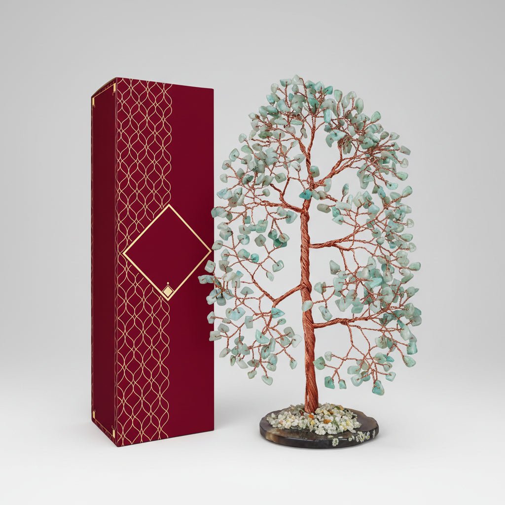 Gemstone Bonsai Tree Chakra Decoration