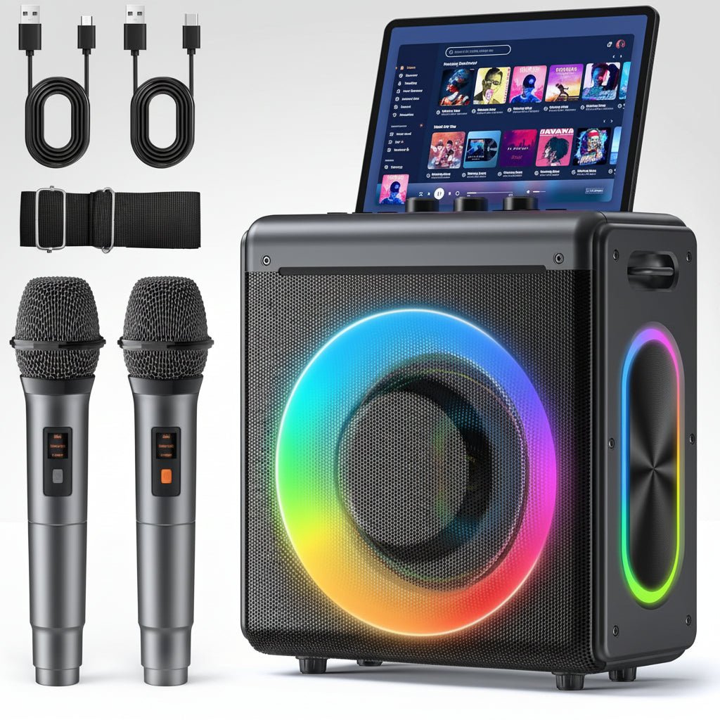 Portable Wireless Karaoke Speaker System - SweetyGem