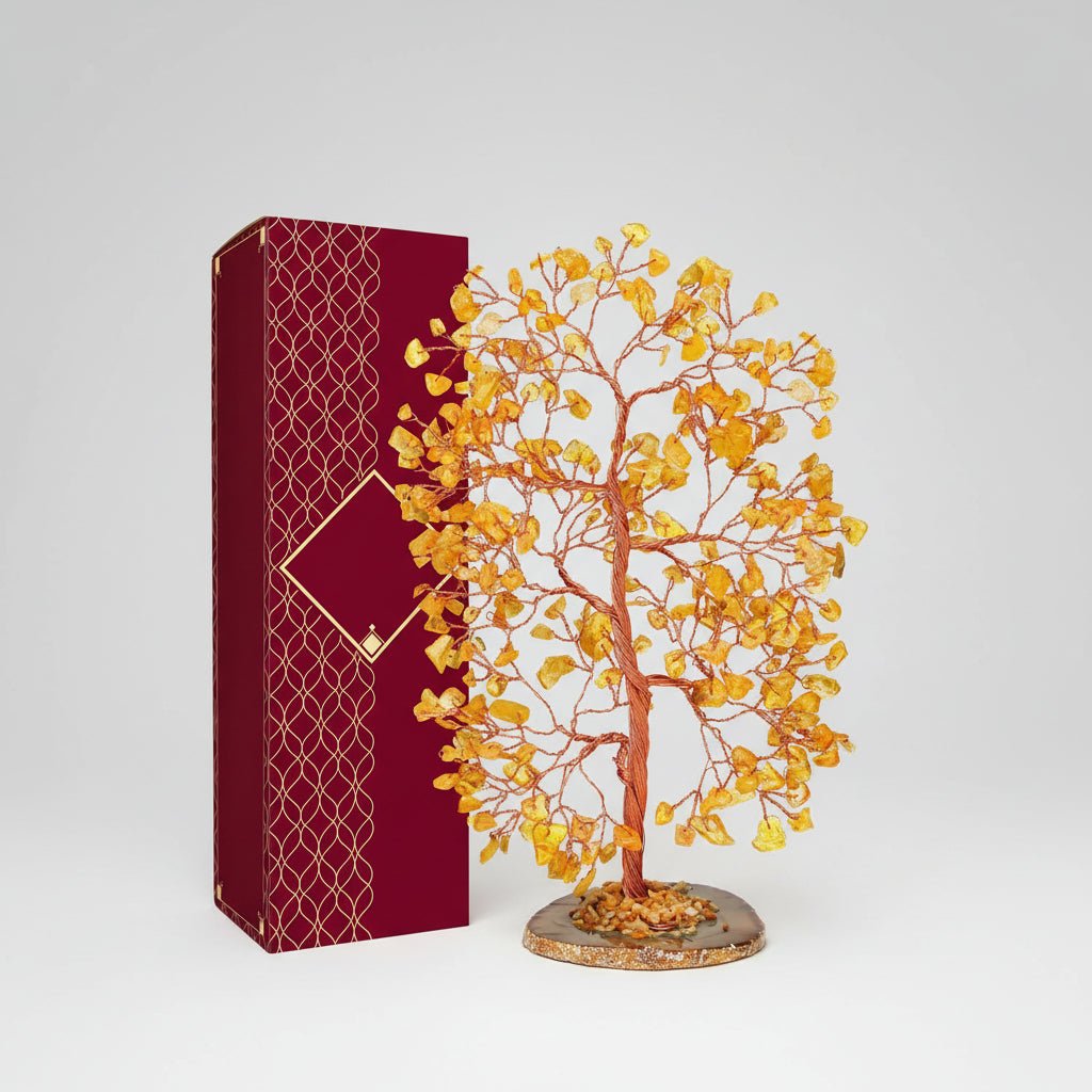 Gemstone Bonsai Tree Chakra Decoration