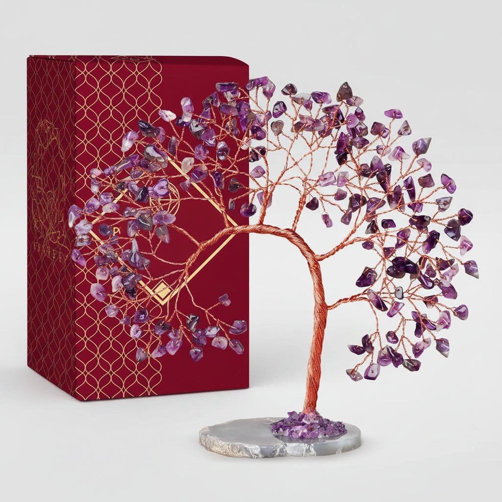 Gemstone Bonsai Tree Chakra Decoration