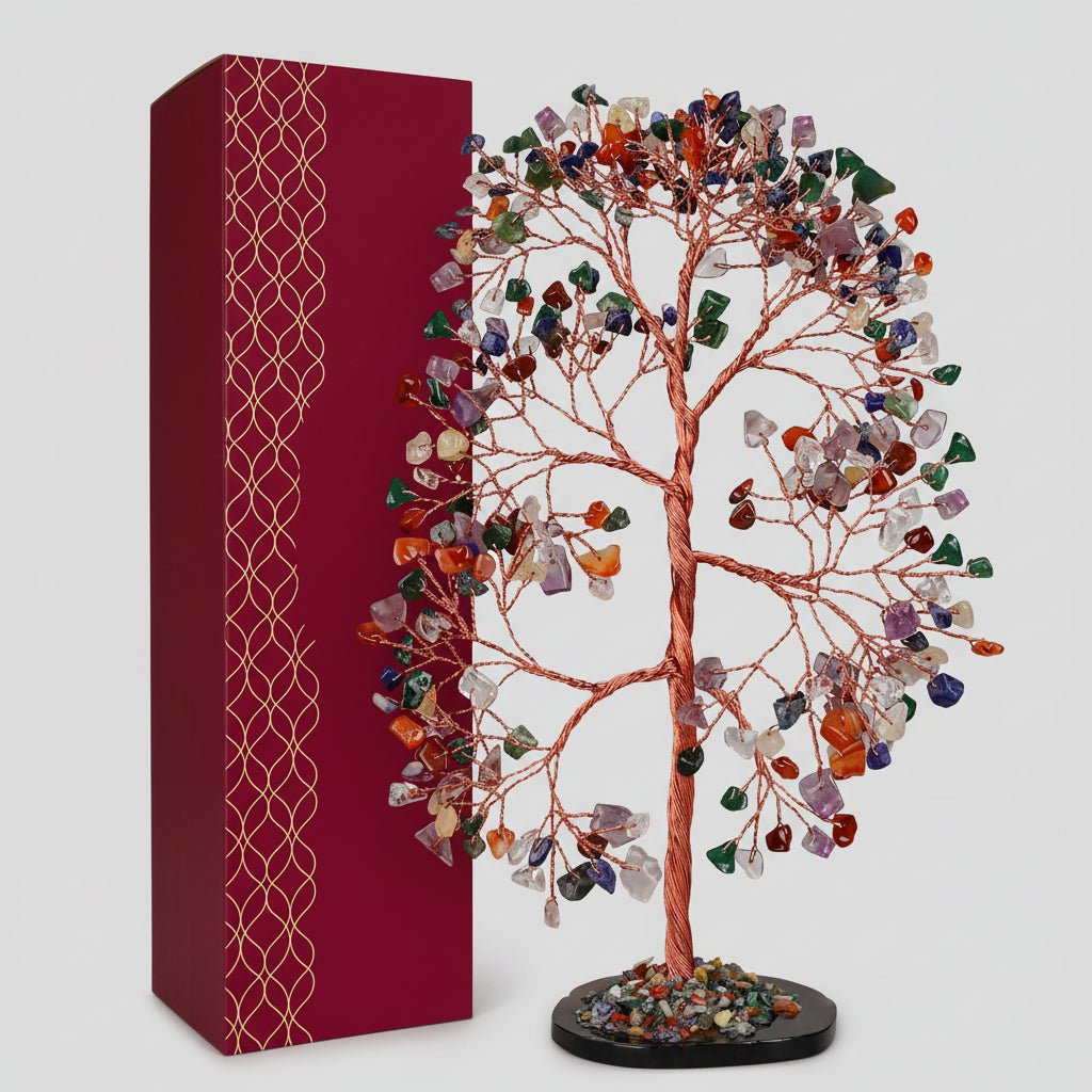 Gemstone Bonsai Tree Chakra Decoration