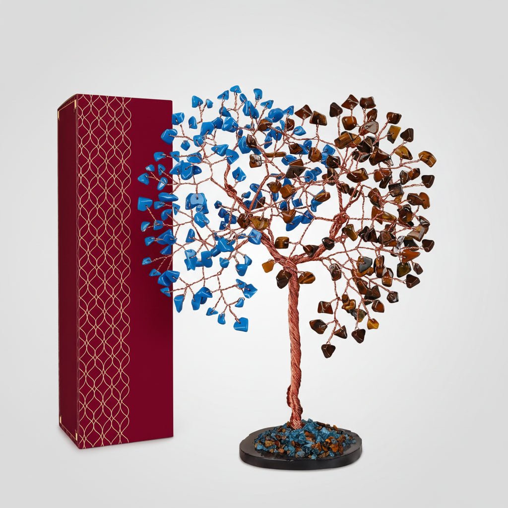 Gemstone Bonsai Tree Chakra Decoration