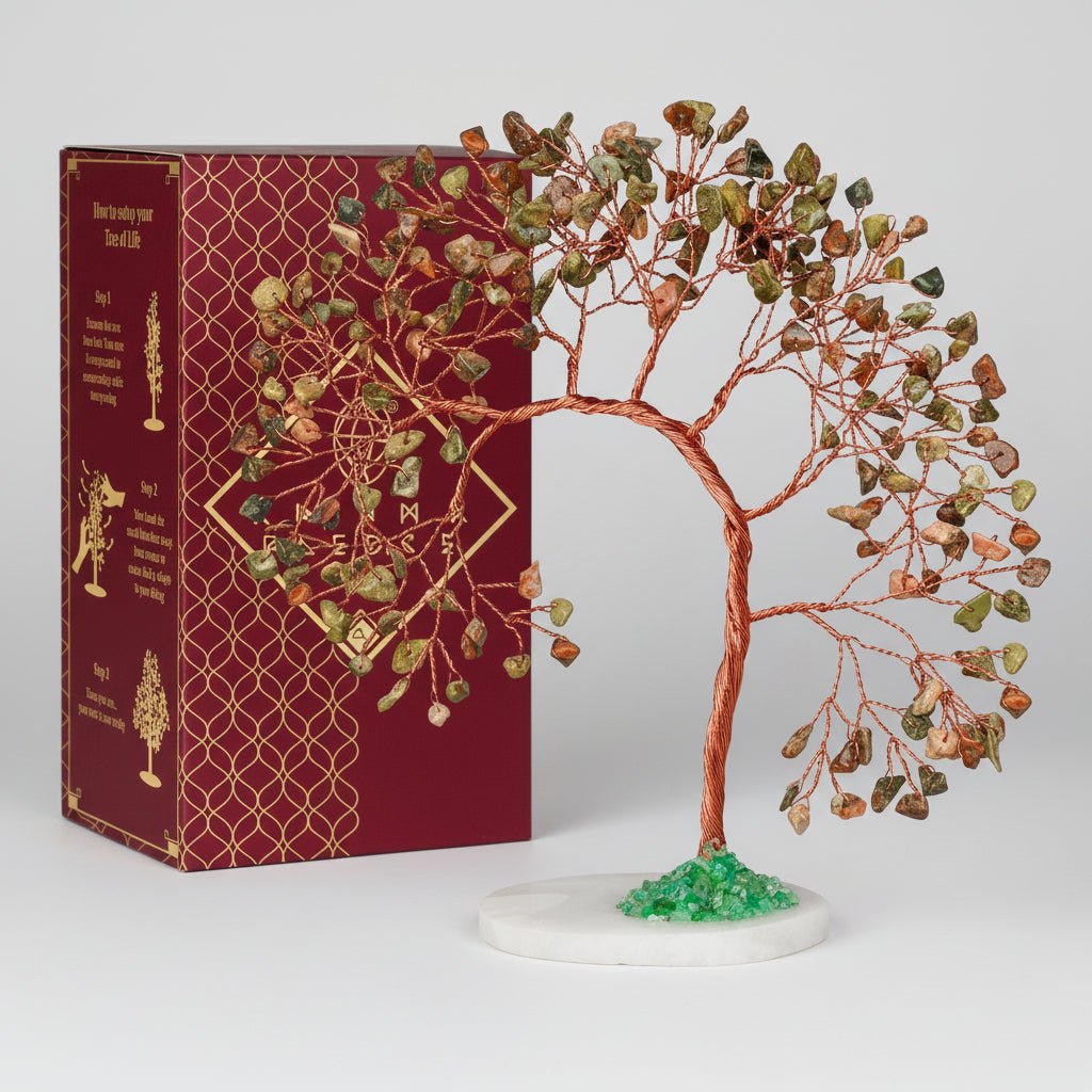 Gemstone Bonsai Tree Chakra Decoration