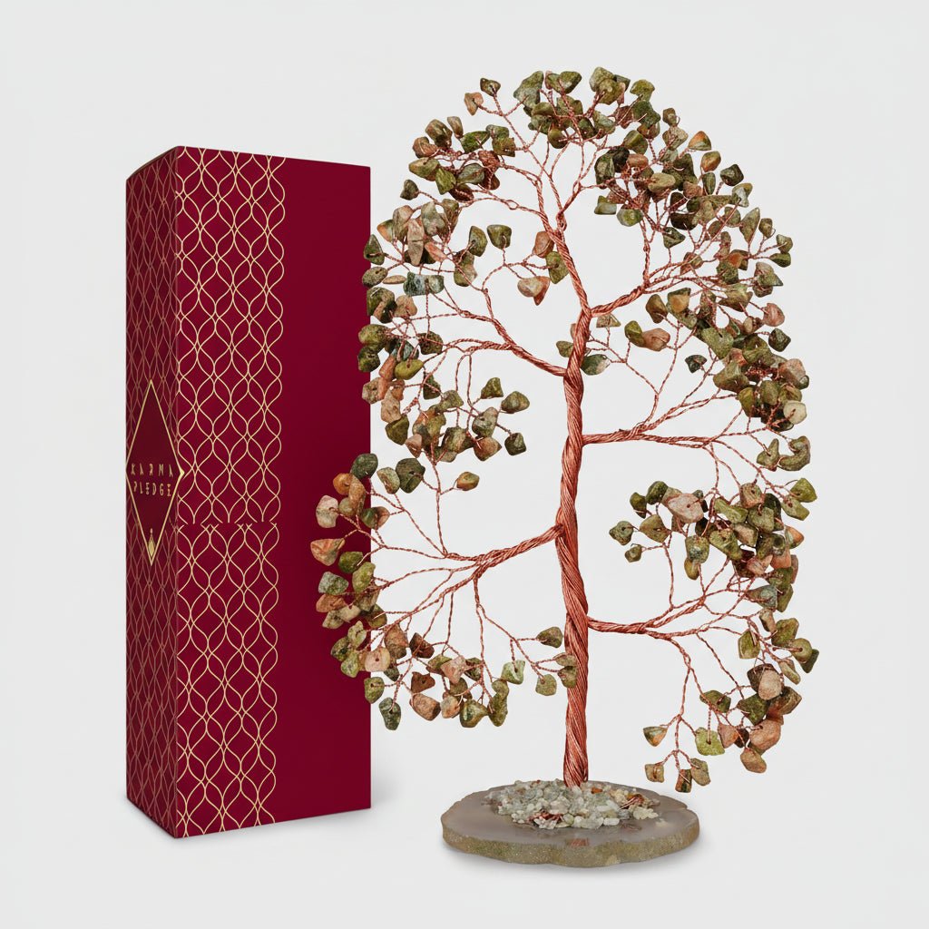 Gemstone Bonsai Tree Chakra Decoration