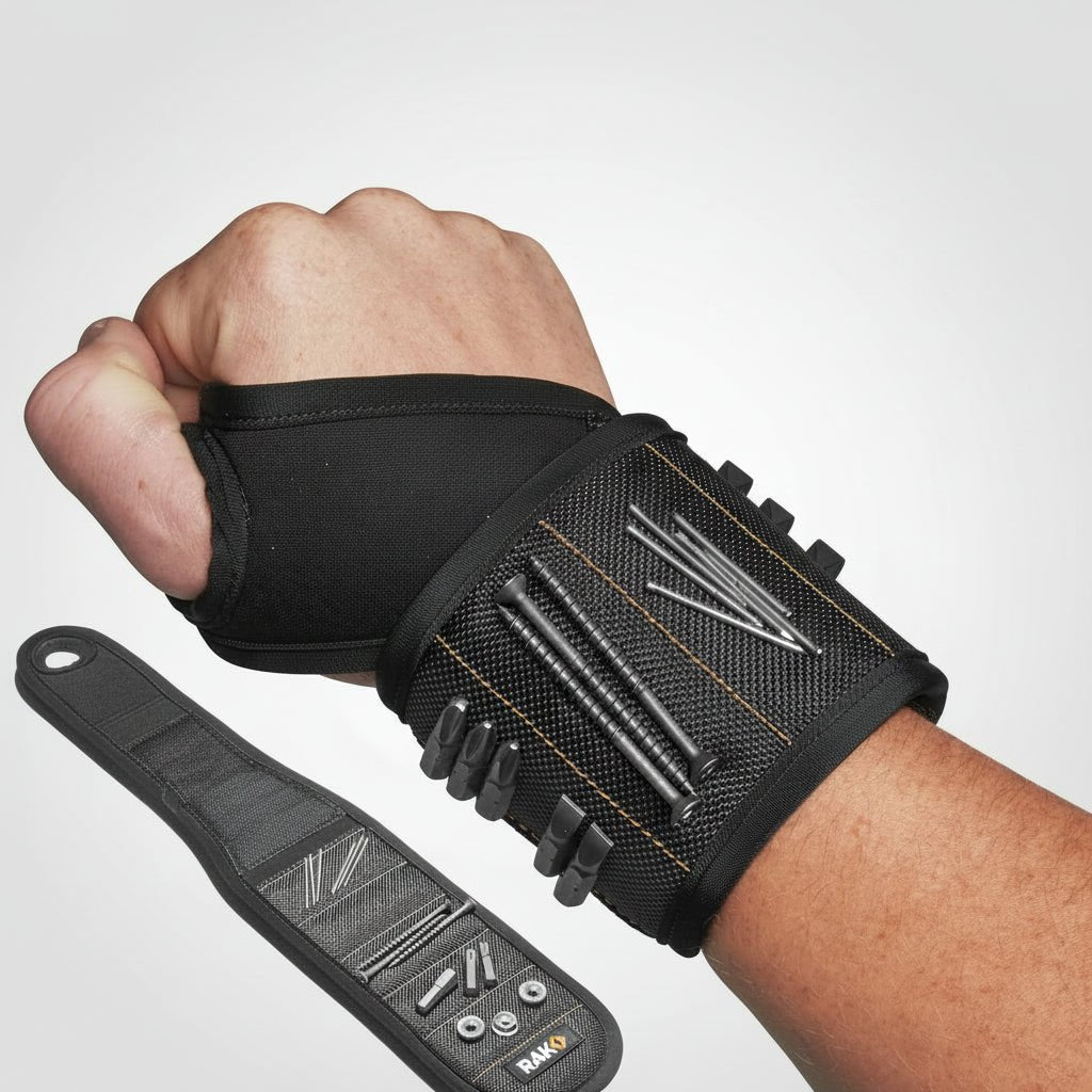 Strong Magnetic Wristband for Men Handyman Toolbox