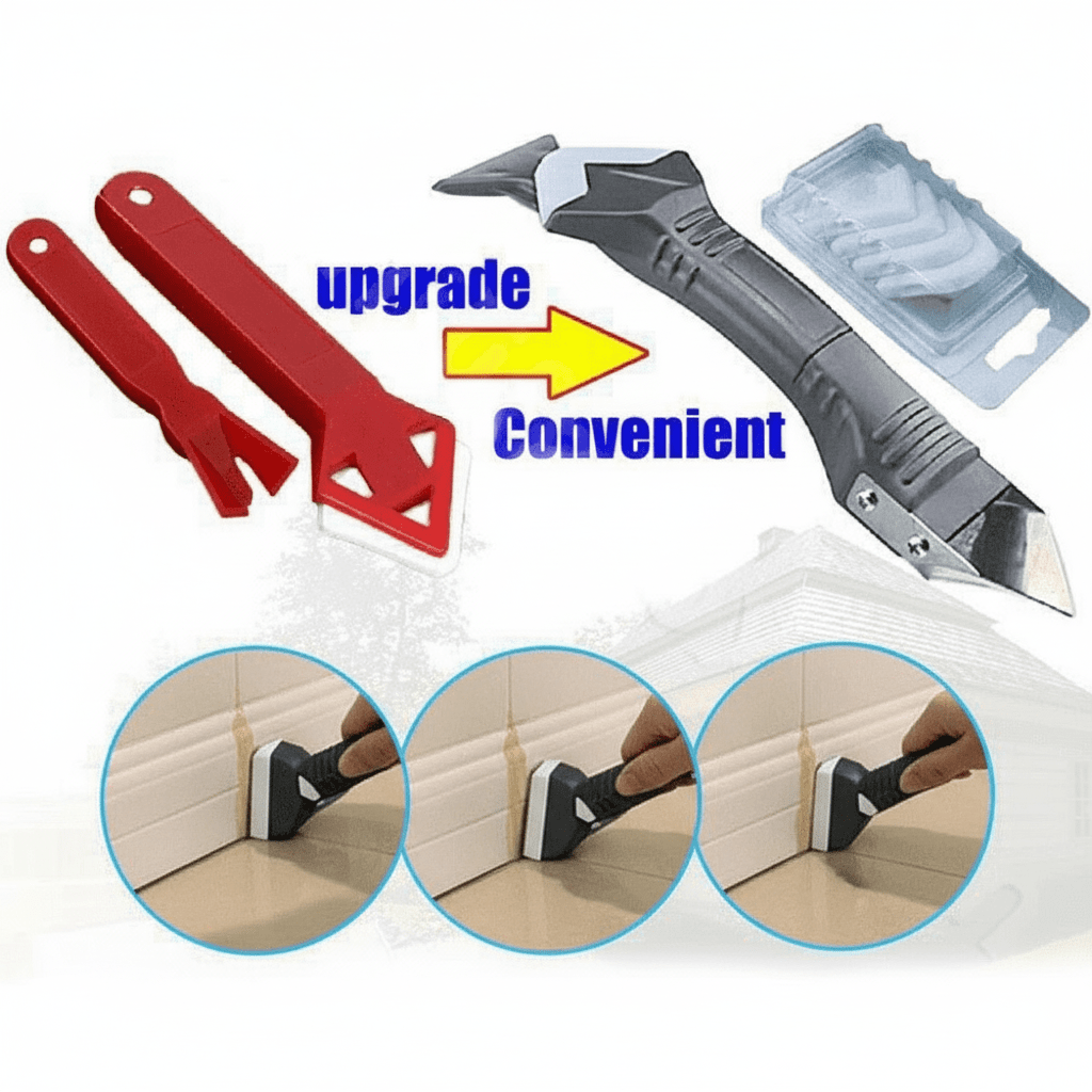 Premium Grout Tool Kit Silicone Finishing Set