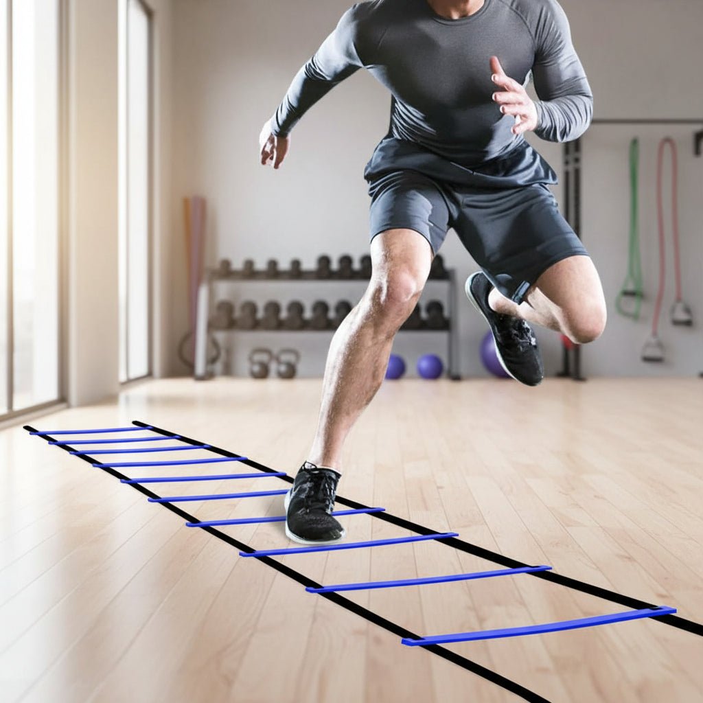 Portable Folding Fitness Ladder Speed Trainer - SweetyGem