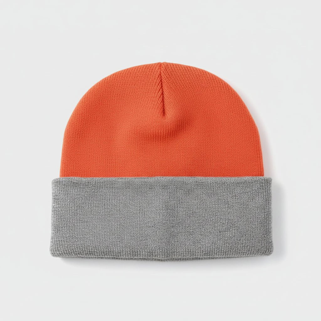 Warm Winter Beanie Fold Up Hat