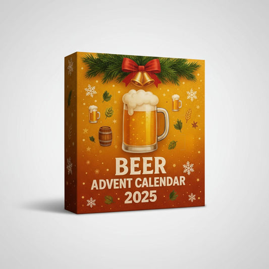 Christmas Beer Countdown 24 Mini Bottles Tree Decoration - SweetyGem