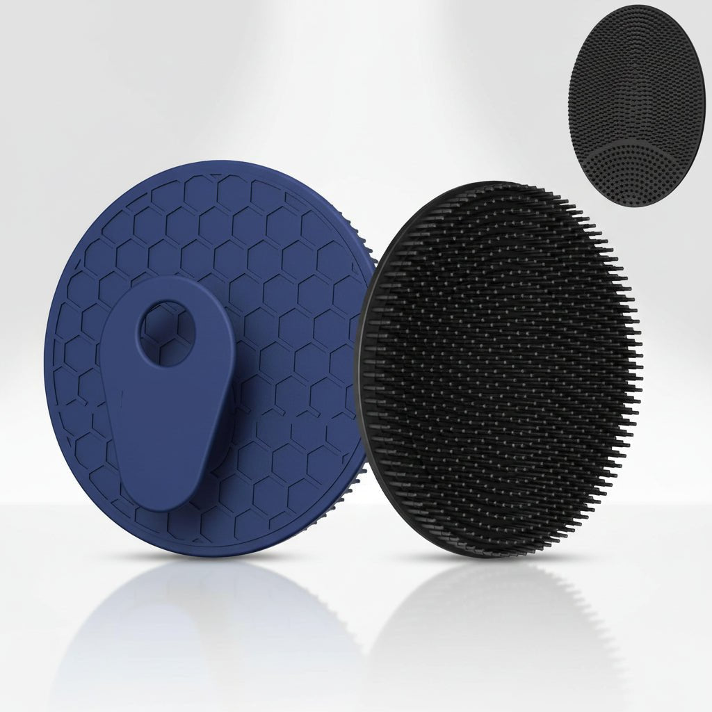 Soft Silicone Exfoliating Shower Scrubber Brush