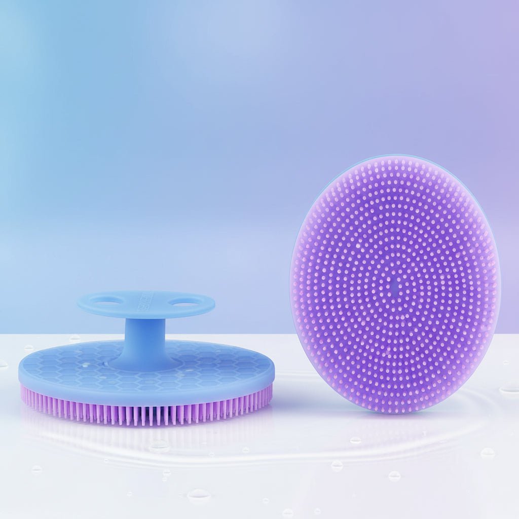 Soft Silicone Exfoliating Shower Scrubber Brush