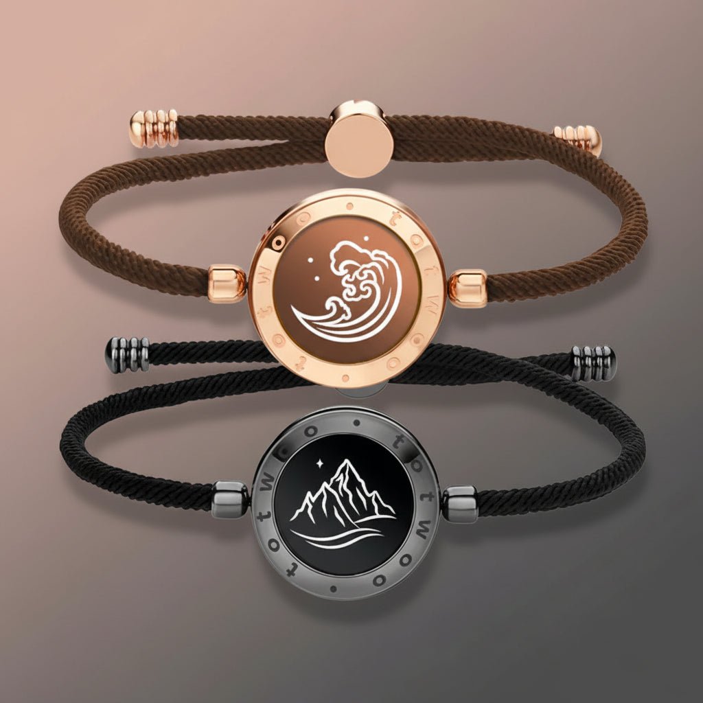 Love Token Pair Vibe Smart Stainless Steel Bracelets
