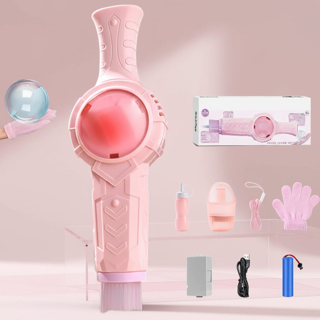 Colorful Bubble Blower Toy with Music and Lights