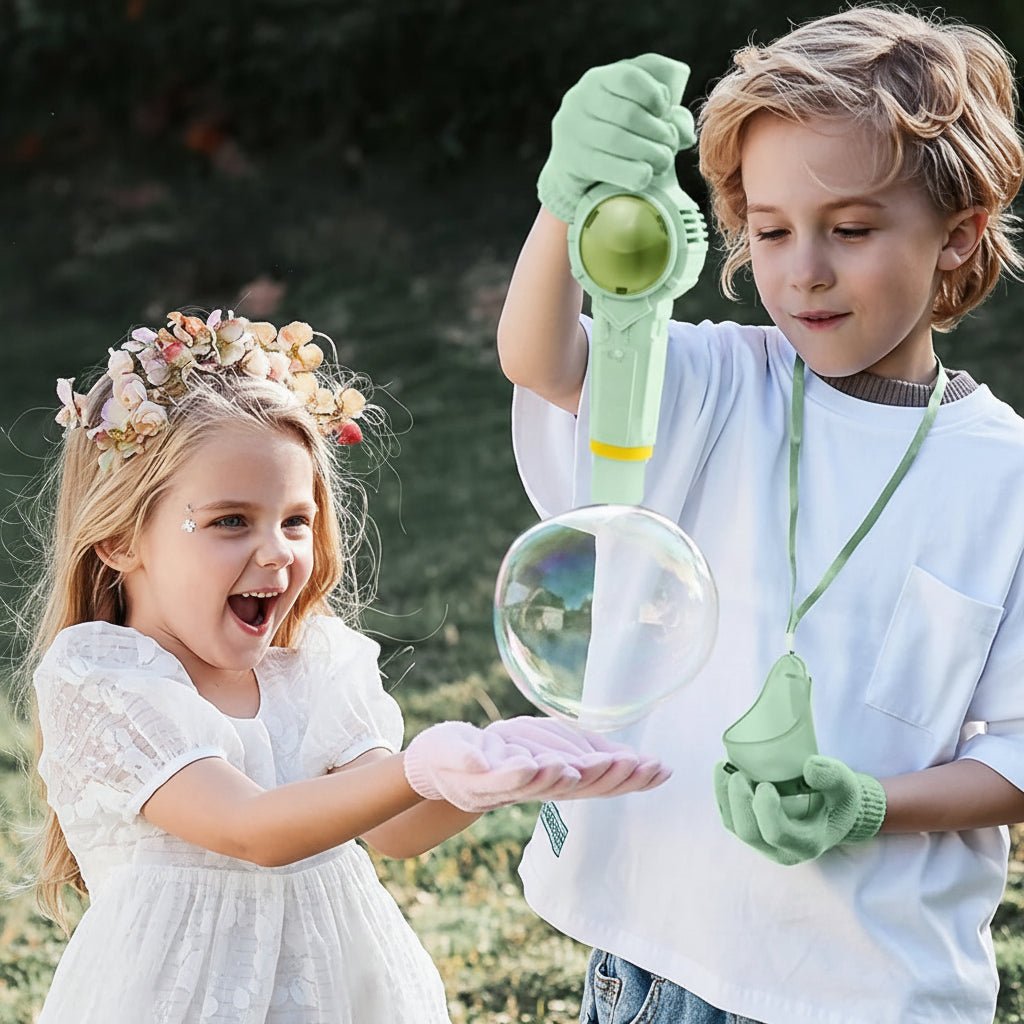 Colorful Bubble Blower Toy with Music and Lights - SweetyGem