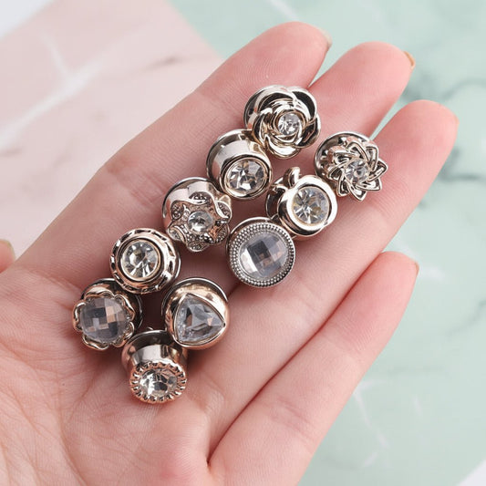 Easy Fit Metal Snap Fasteners Strong Button Closures - SweetyGem