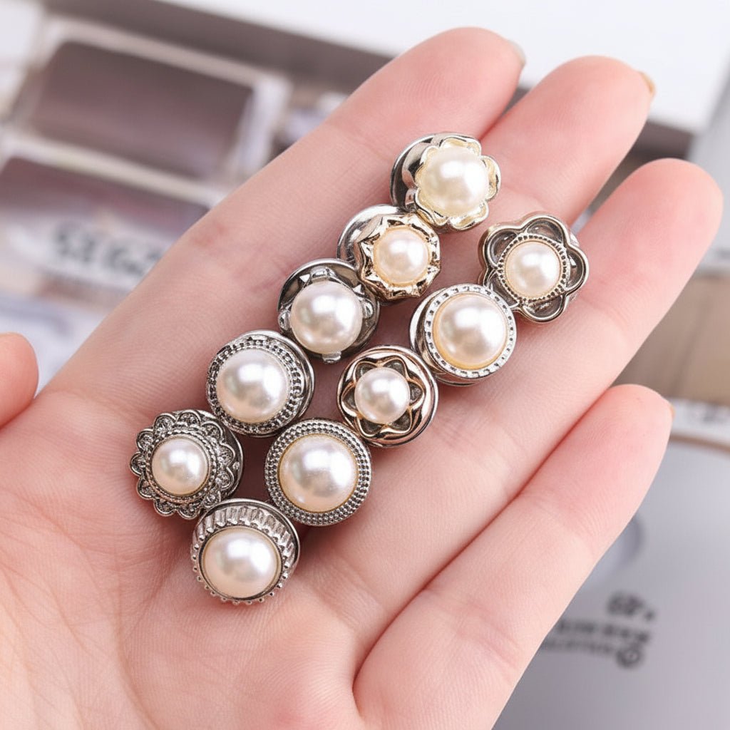 Easy Fit Metal Snap Fasteners Strong Button Closures