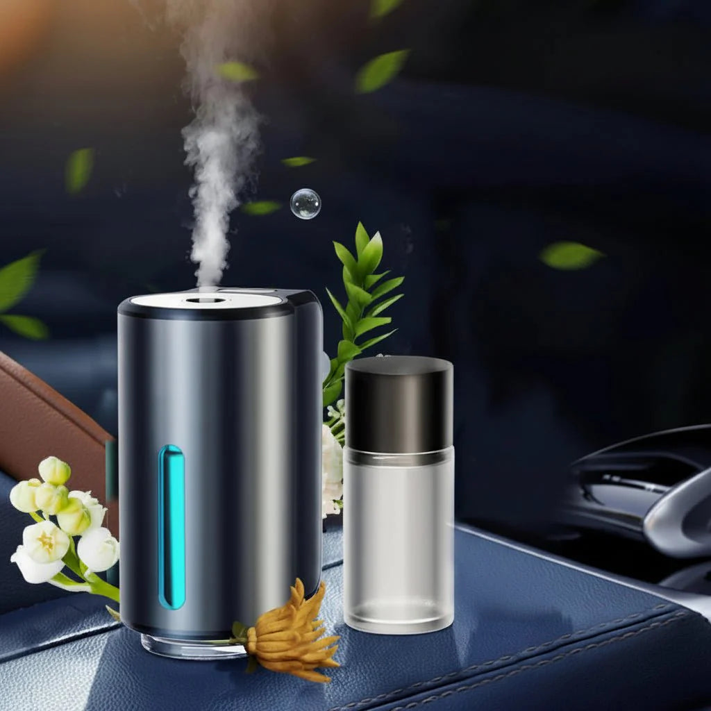 Car Air Purifier Freshener Essential Oil Diffuser