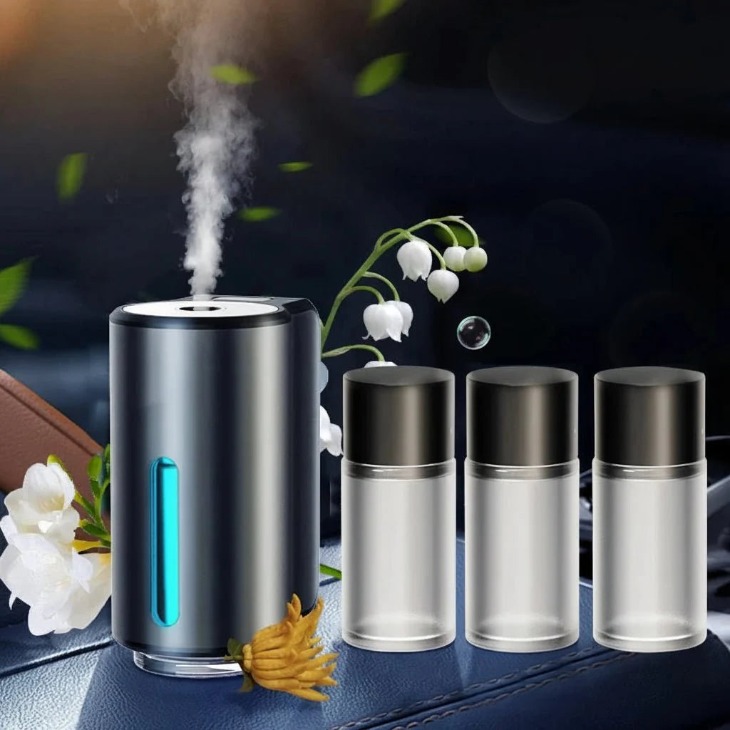 Car Air Purifier Freshener Essential Oil Diffuser