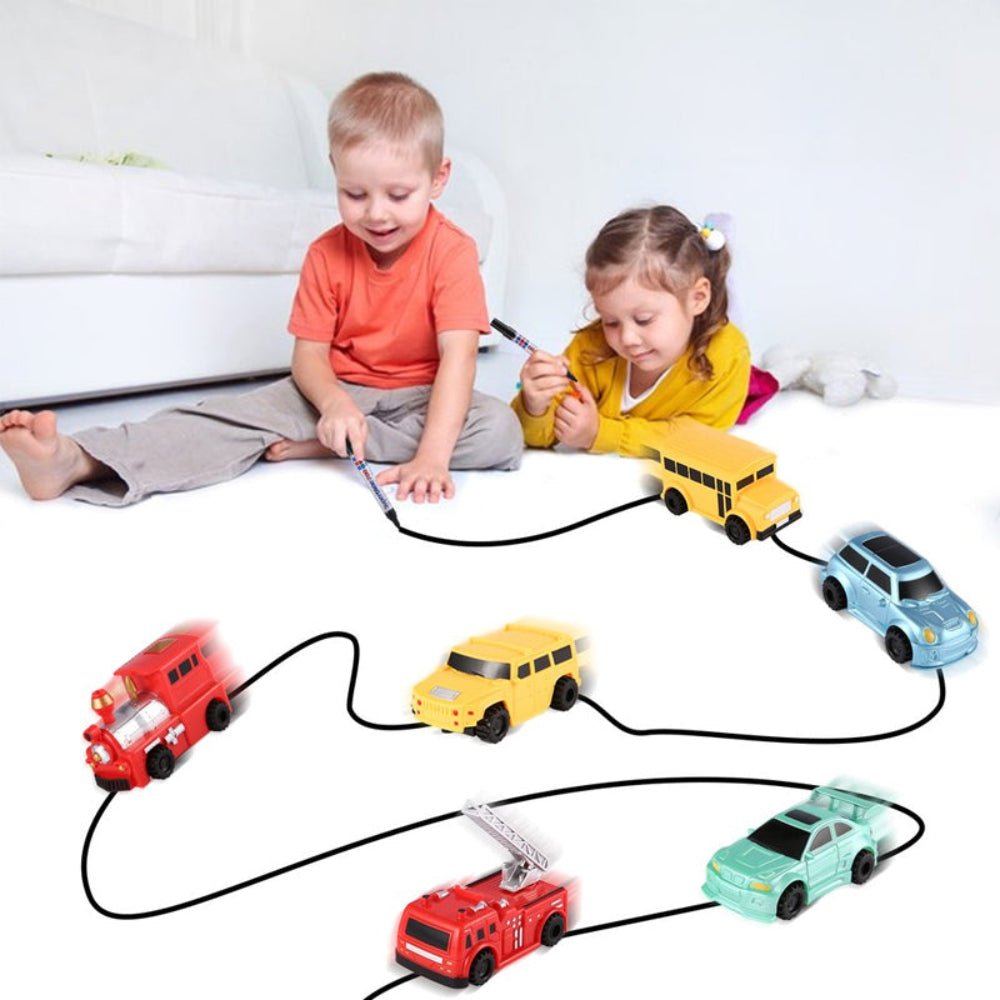 Fun Remote Control Line Tracker Toy Car for Kids