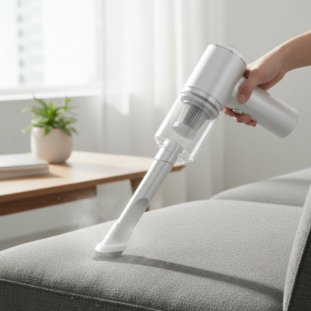 Portable Car Vacuum Cleaner Strong Suction Compact Design - SweetyGem