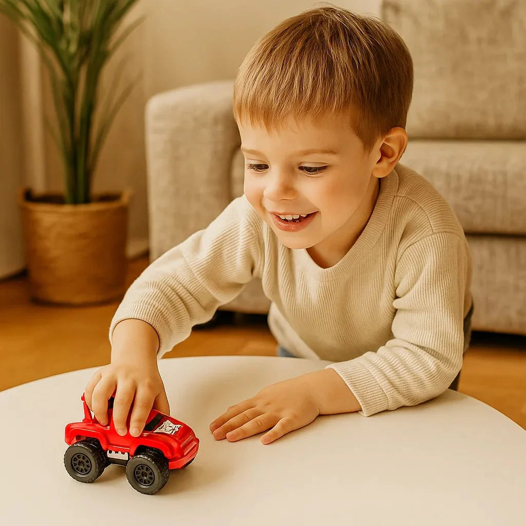 Fun Kids Push Cars Learning Toy Vehicles