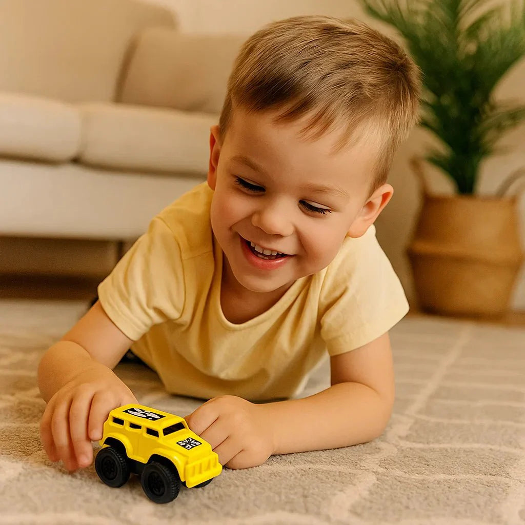 Fun Kids Push Cars Learning Toy Vehicles