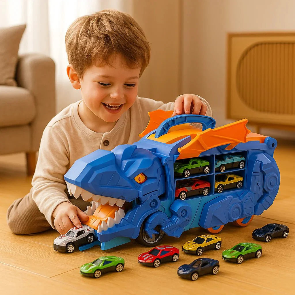 Fun Toy Truck with Mini Cars and Carrier - SweetyGem