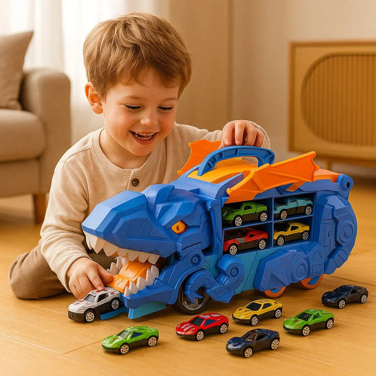 Fun Toy Truck with Mini Cars and Carrier - SweetyGem
