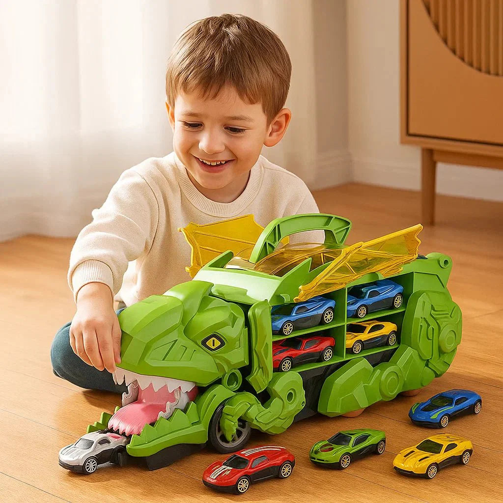 Fun Toy Truck with Mini Cars and Carrier