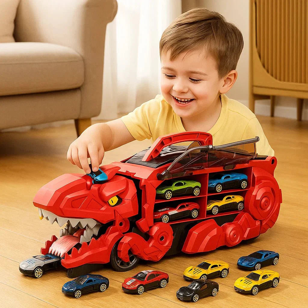 Fun Toy Truck with Mini Cars and Carrier