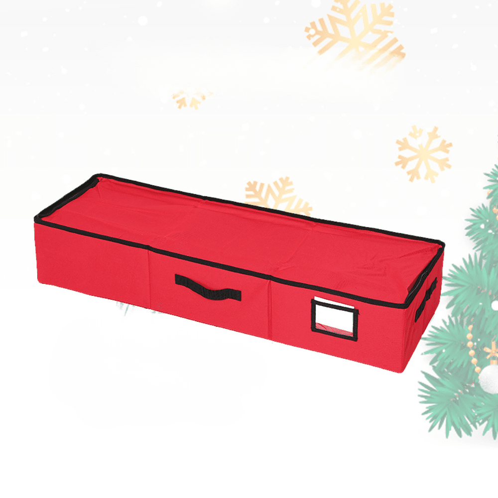 Holiday Ornament Storage Container with Separate Trays