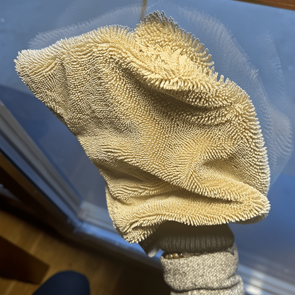 Soft Touch Cleaning Glove for Dusting and Polishing