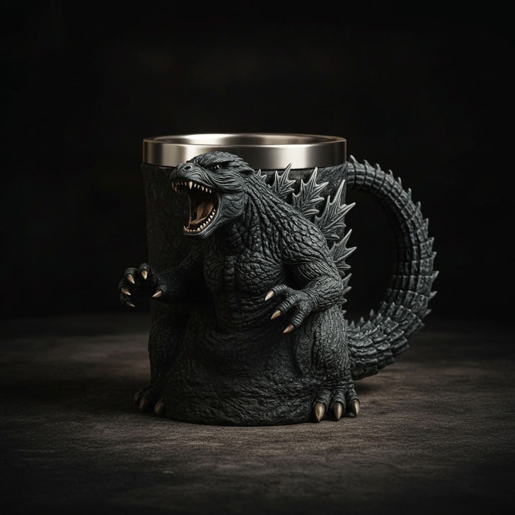 Fun 3D Monster Ceramic Coffee Cup - SweetyGem