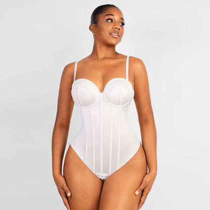 Cupped Thong Bodysuit Shapewear